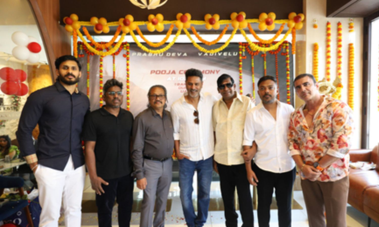 Prabhu Deva, Vadivelus film goes on floors with pooja in Dubai