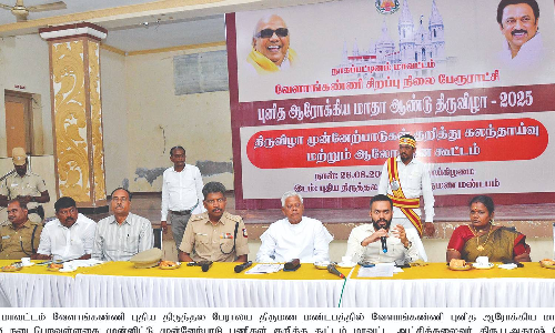 Adequate transport arranged for Velankanni Basilica fest: Collector Adequate transport arranged for Velankanni Basilica fest: Collector