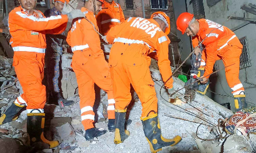 Mother, toddler killed, 9 injured as part of building collapses in Maharashtra’s Palghar district