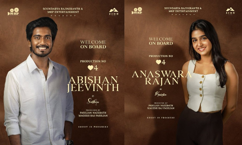 Tourist Family director Abishan Jeevinth turns hero; to play lead in film produced by Soundarya Rajinikanth