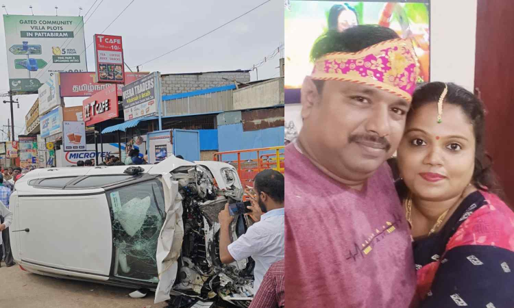 Avadi couple killed after doctor suffers seizure, crashes car into their moped