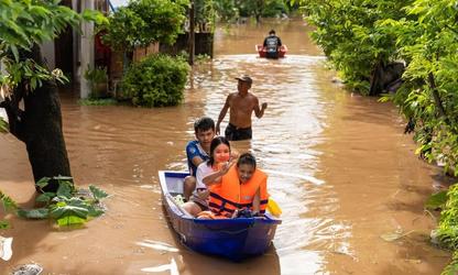 Torrential rain triggers flash flooding across parts of Laos
