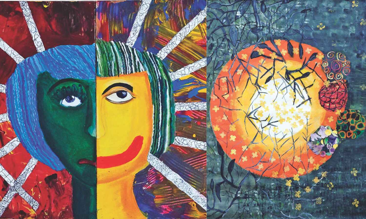 Art show explores teens take on happiness