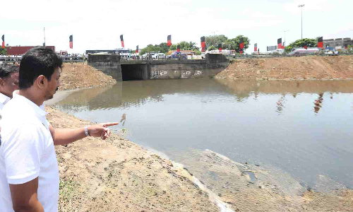 DyCM Udhayanidhi inspects SWD works in Chennai, Tiruvallur ahead of Northeast monsoon