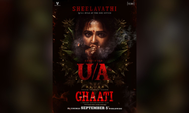 Censor Board clears Anushka Shetty, Vikram Prabhu-starrer Ghaati for release with a U/A Certificate