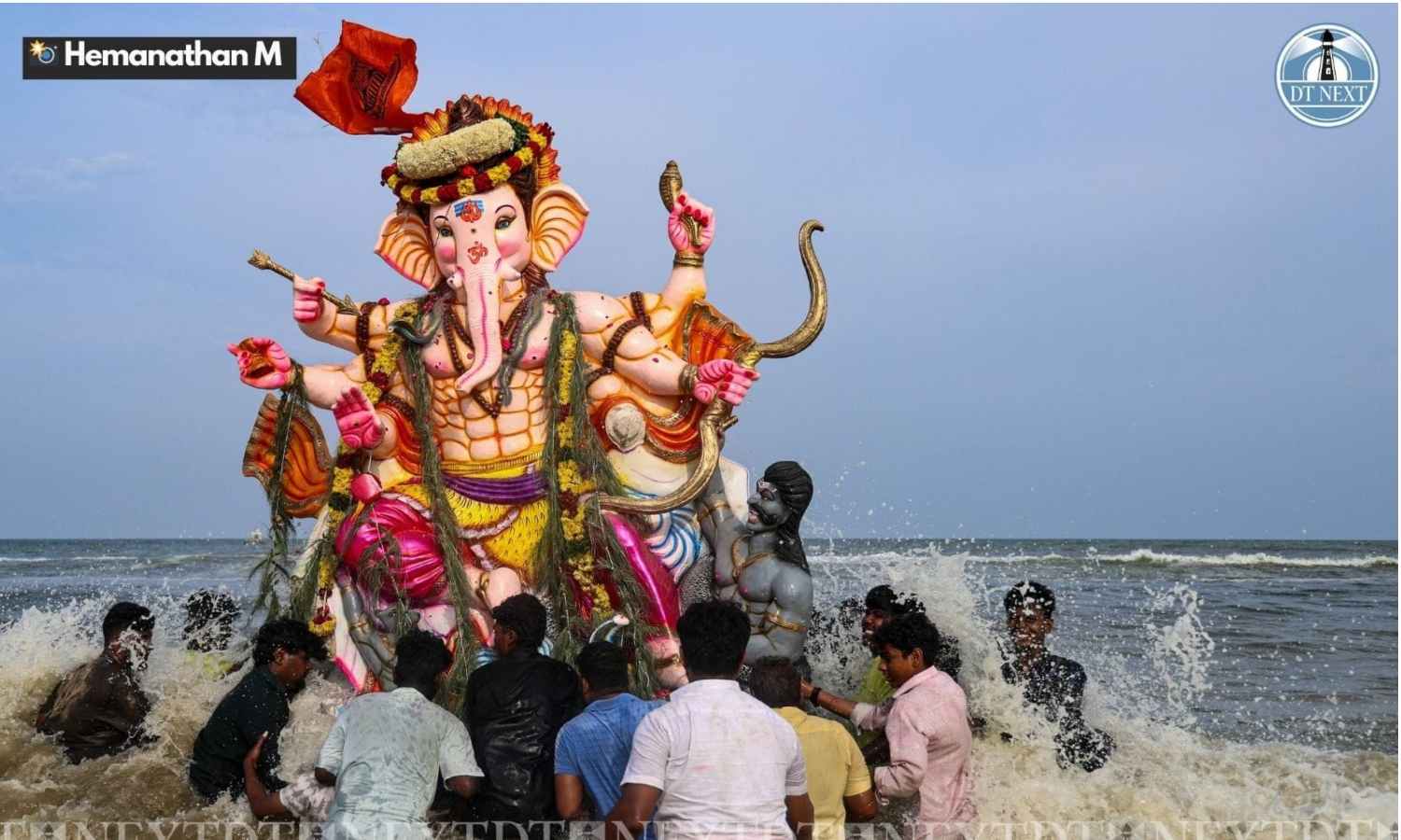 Chennai bids adieu to 1,869 Vinayagar idols