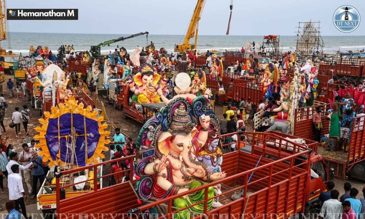 Chennai bids adieu to 1,869 Vinayagar idols