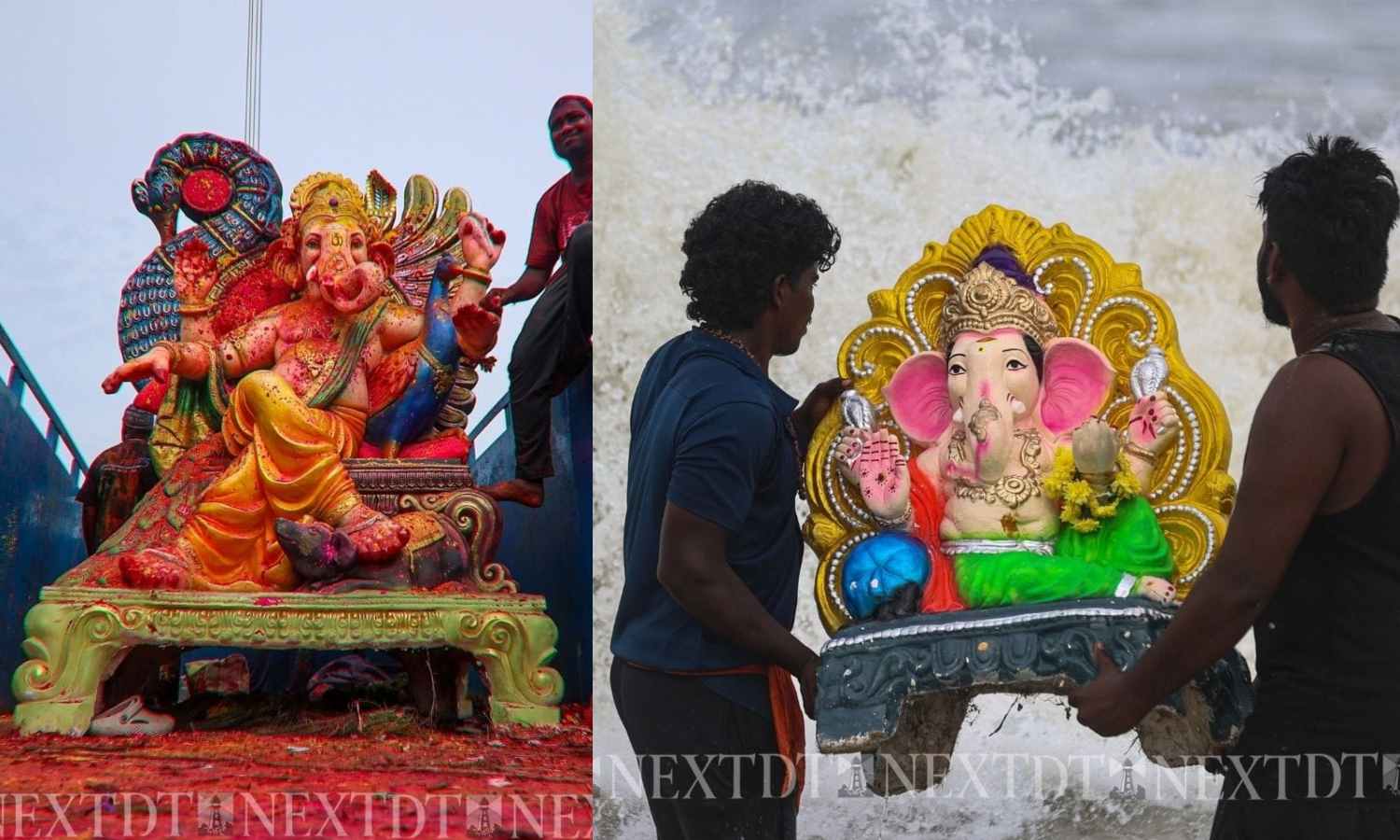 Chennai bids adieu to 1,869 Vinayagar idols
