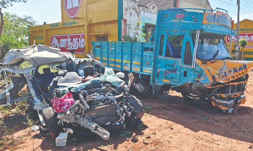 Four including three of family killed in Ramanathapuram accident