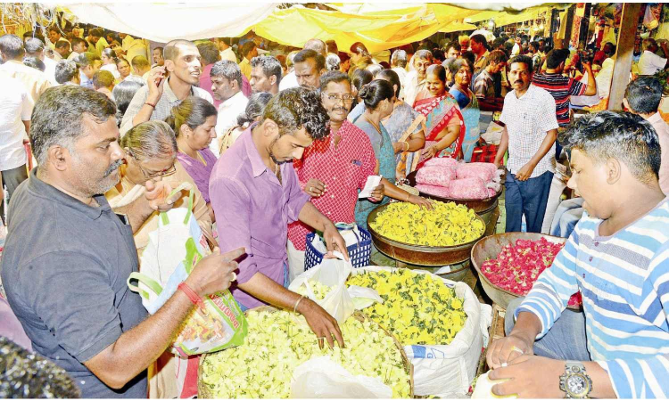 Flowers get dearer ahead of Onam festival in TN