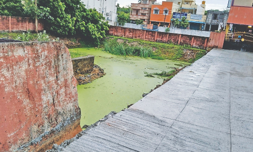 Chennai Citizen Connect: Restore wall around pond, urge residents of Semmencheri
