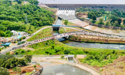 Cauvery flow lifts storage in delta tanks, farmers hopeful for samba crop Cauvery flow lifts storage in delta tanks, farmers hopeful for samba crop
