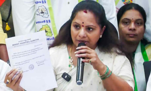 Suspended BRS leader Kavitha announces resignation from party, MLC post