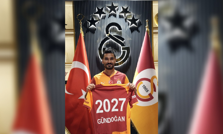 Galatasaray signs Citys Gundogan on free transfer
