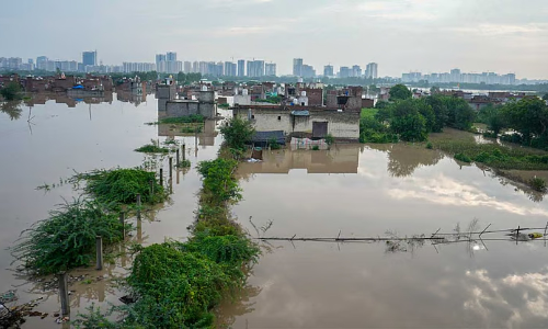 Yamuna swells past 207 metres in Delhi, floodwater inundates nearby areas
