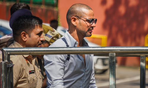 Shikhar Dhawan appears before ED in illegal betting app case