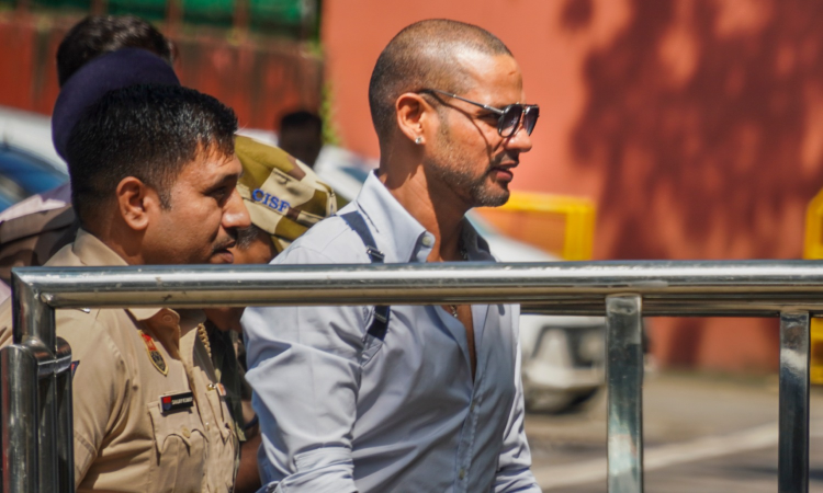 Shikhar Dhawan appears before ED in illegal betting app case