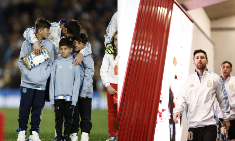 Messi scores twice in an emotional home farewell for Argentina