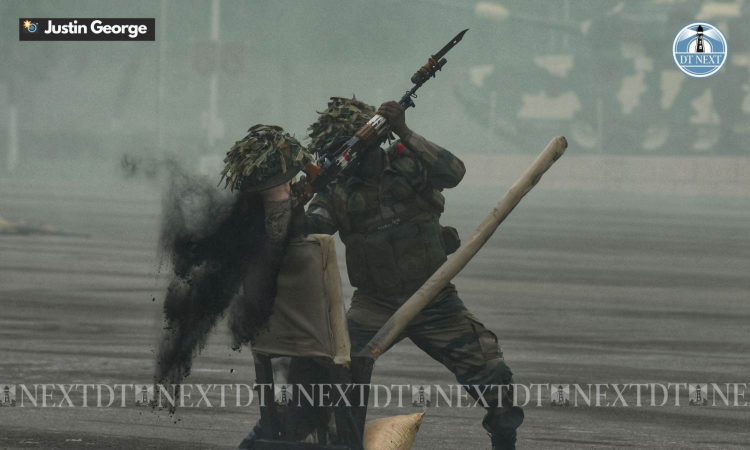 OTA Chennai cadres showcase multi-activity display on Friday ahead of the Passing out Parade