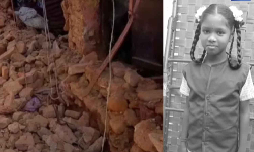 Teen killed in Tiruchy mud wall collapse