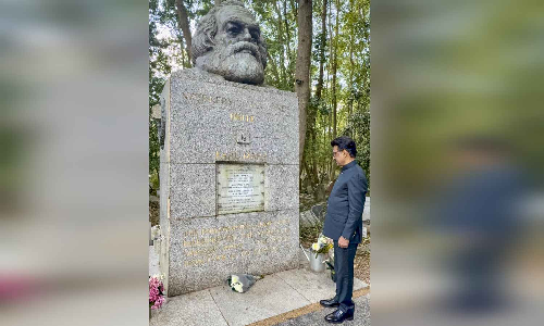 With fat kitty & heart full, CM Stalin returns today