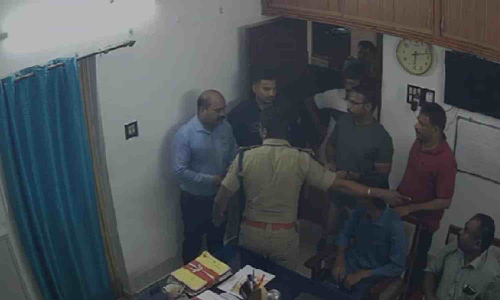 CCTV footage from Peechi police station reveals fresh custodial torture incident in Kerala