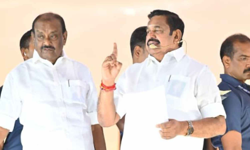 DMK gifting tearful Deepavali for farmers, flays EPS