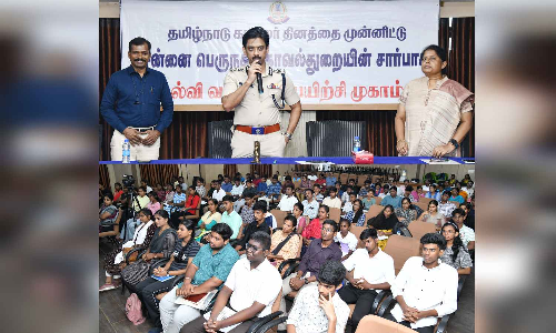 Awareness drives, health check-ups conducted for 1st Tamil Nadu Police Day