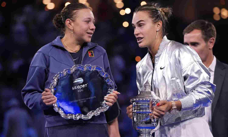Aryna Sabalenka defeats Amanda Anisimova for her 2nd consecutive US Open title and 4th at a major