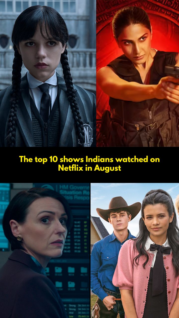 The top 10 shows Indians watched on Netflix in August The top 10 shows Indians watched on Netflix in August