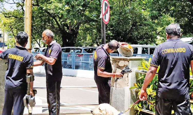 Man with mental disabilities secured for bomb threat to Secretariat, Raj Bhavan Man with mental disabilities secured for bomb threat to Secretariat, Raj Bhavan