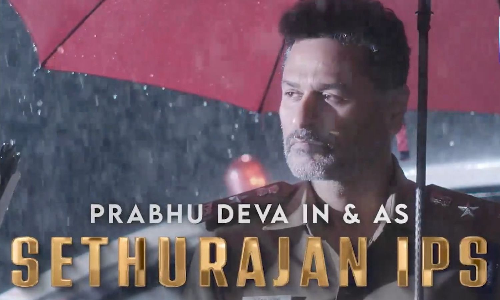 Prabhudeva makes OTT debut with Sony LIV’s Tamil original Sethurajan IPS