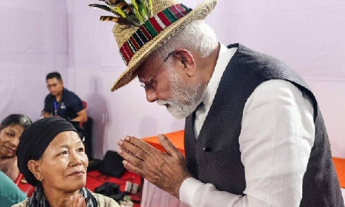 Want to make Manipur symbol of peace, prosperity: Modi