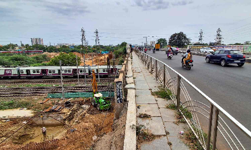 Chennai: U-turn service roads to ease congestion on Inner Ring Road near Padi ROB