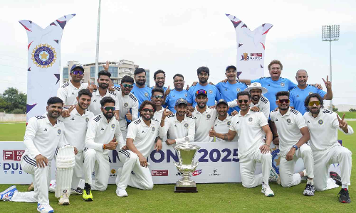 Central Zone beats South Zone by 6 wickets to lift Duleep Trophy