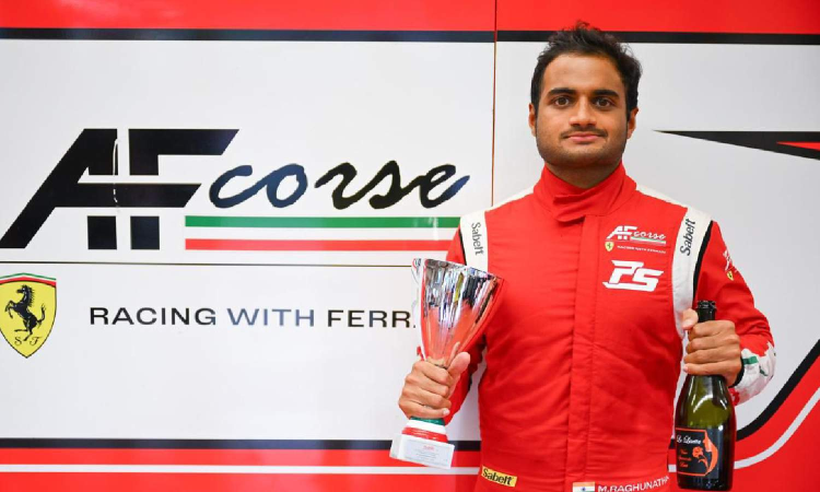 Mahaveer wins Pro-Am at Monza Mahaveer wins Pro-Am at Monza