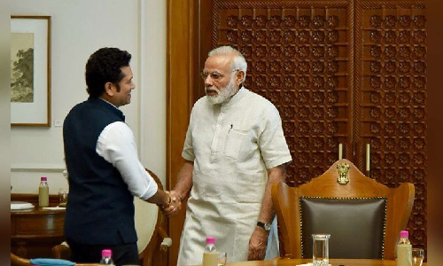 May the year ahead be filled with abundant health, happiness: Sachin wishes PM Modi