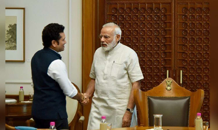 May the year ahead be filled with abundant health, happiness: Sachin wishes PM Modi