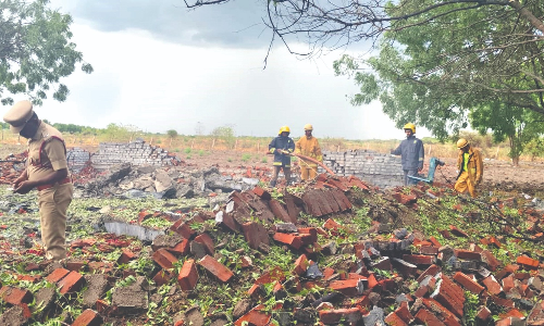 Two workers killed, five hurt in Virudhunagar cracker unit blast