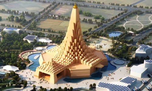 Adani Cement creates world record for largest religious temple raft foundation