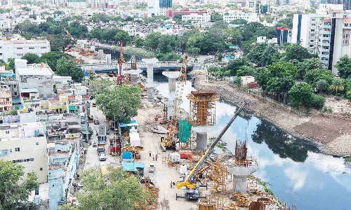 NHAI aims to complete Rs 5,570-crore Chennai Port-Maduravoyal elevated expressway by 2027