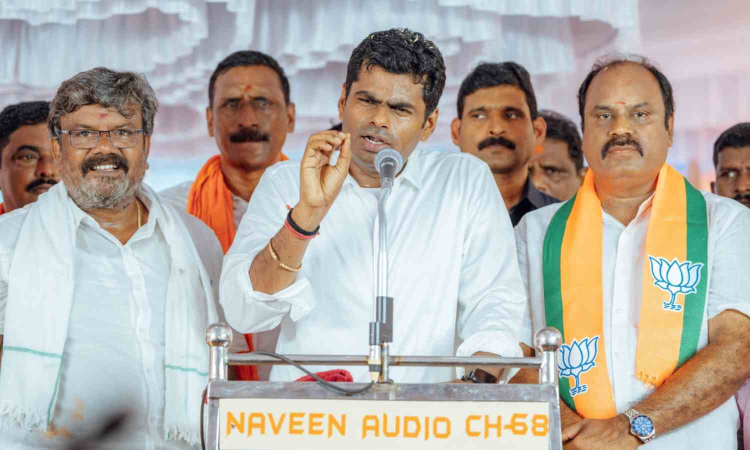 Annamalai backs EPS on BJPs role in saving regime