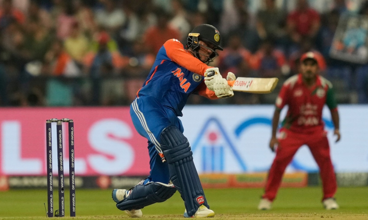 Sanju Samson scores half-ton as India score 188 for 8 in Asia Cup match against Oman