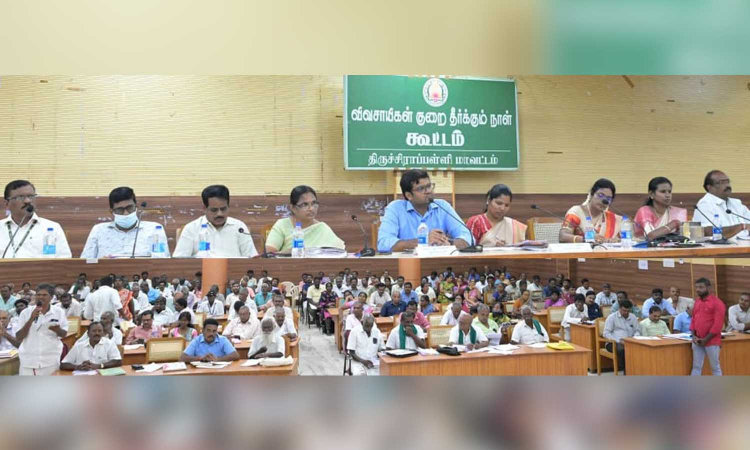 Tiruchy farmers urge prompt crop loans, adequate fertilizer stock