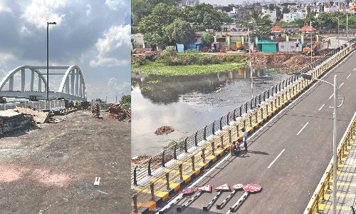 Two new bridges to ease traffic flow in Chennai Two new bridges to ease traffic flow in Chennai