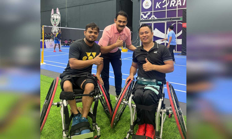 Abu-Prem pair bags bronze in China Para Badminton
