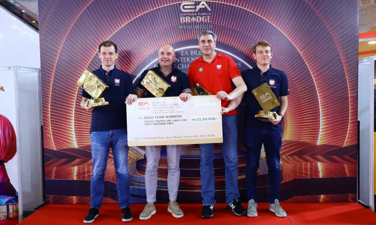 EA Bridge International: Team Poland, Dilip Atha IV crowned champions