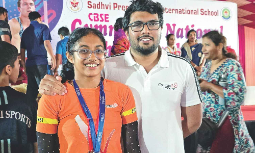 School girl wins two silver, one bronze at CBSE national gymnastics in Maharashtra