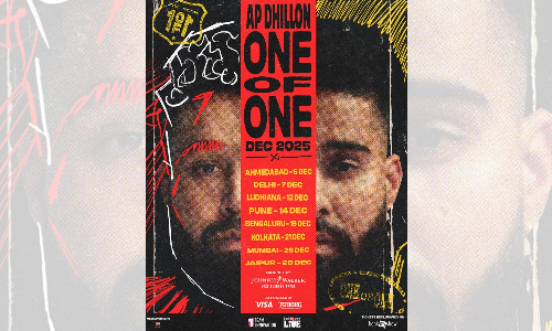 AP Dhillon announces Indian leg of One of One music tour, set to span across 8 cities