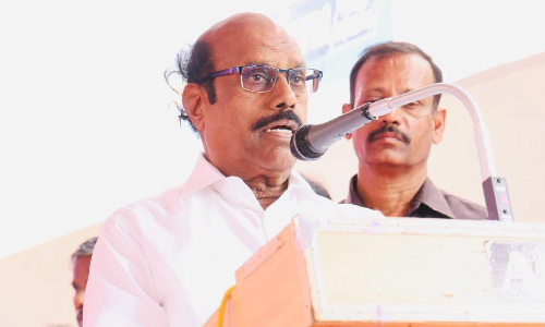 Minister EV Velu inspects fabrication works for Teynampet–Saidapet flyover in Hyd